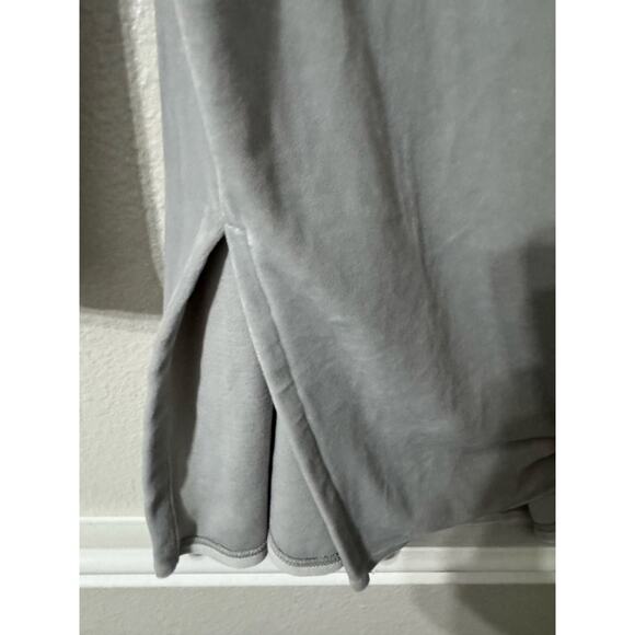 J. Jill Long Sleeve V-Neck Velour in Zinc Sweater Tunic Size XL NWT - Picture 4 of 6